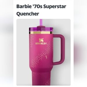 Stanley Barbie 70s Superstar Quencher 💯 authentic.